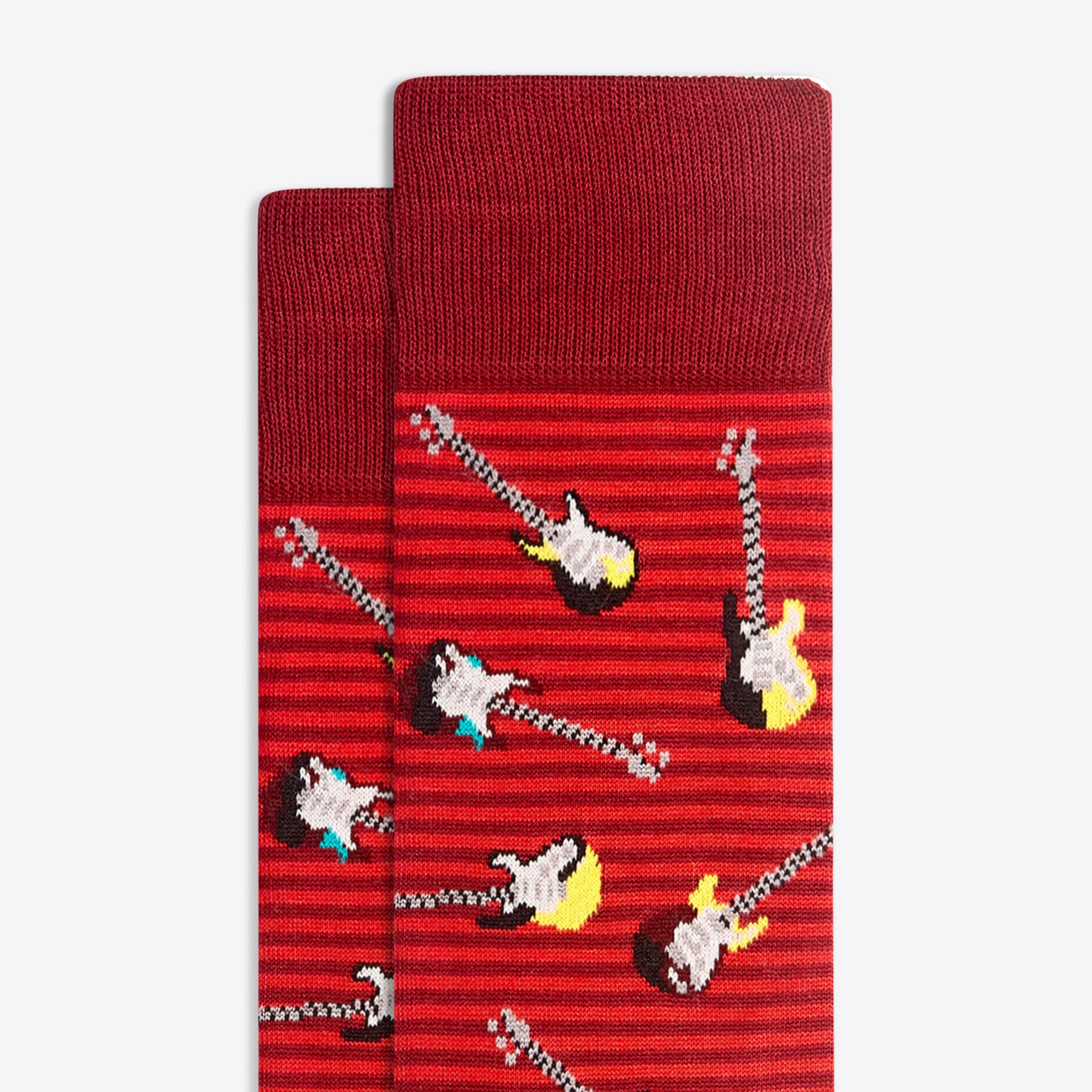 Guitar Mid-Calf Socks