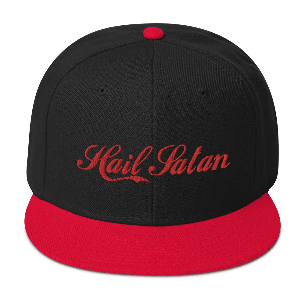 Hail Satan Snapback Hat