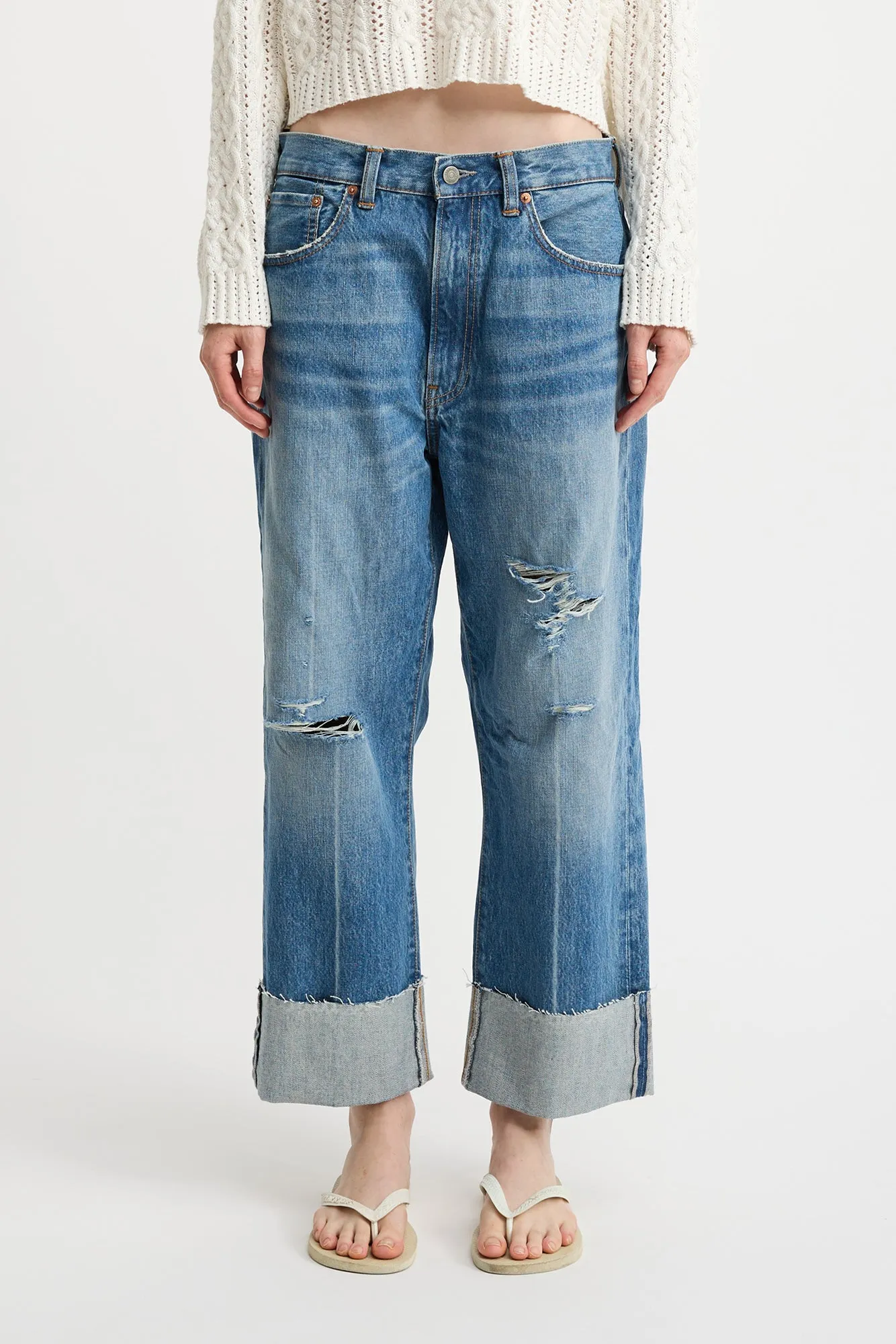 Haisley Slouch Boyfriend Jean - Blake