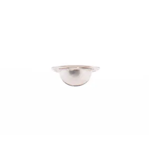 Halo Real Silver Smooth Stacking Ring