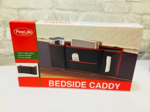 HANDY BED CADDY FITS IN BETWEEN YOUR MATTRESS TO KEEP THINGS CLOSE FOR WHEN YOU NEED THEM! Retail $19.99