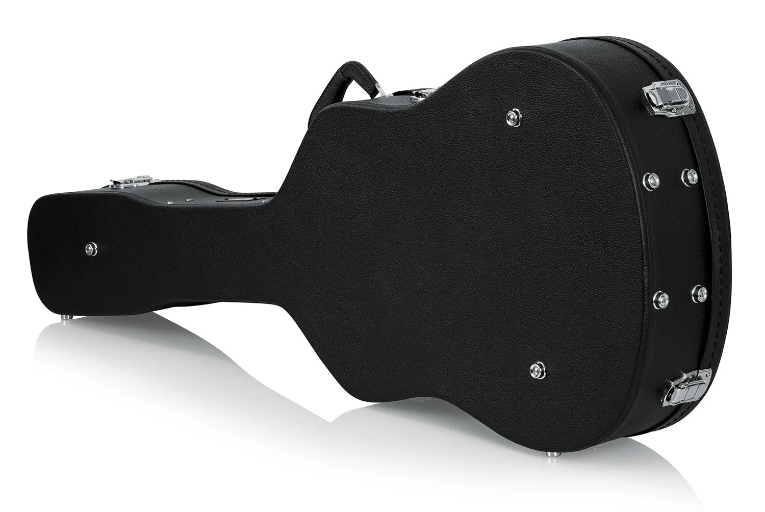 Hard-Shell Wood Case for Dread/12-String Guitars