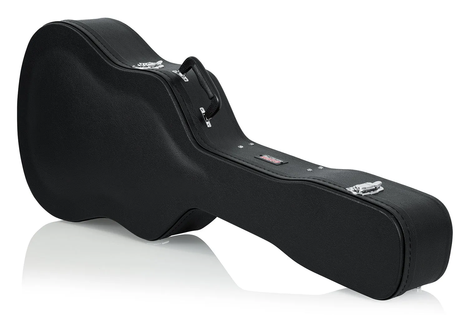 Hard-Shell Wood Case for Dread/12-String Guitars