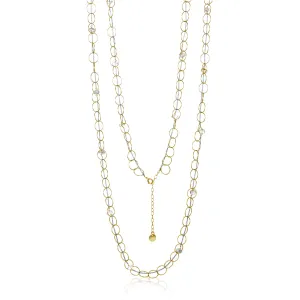 Herkimer Linked Together Necklace