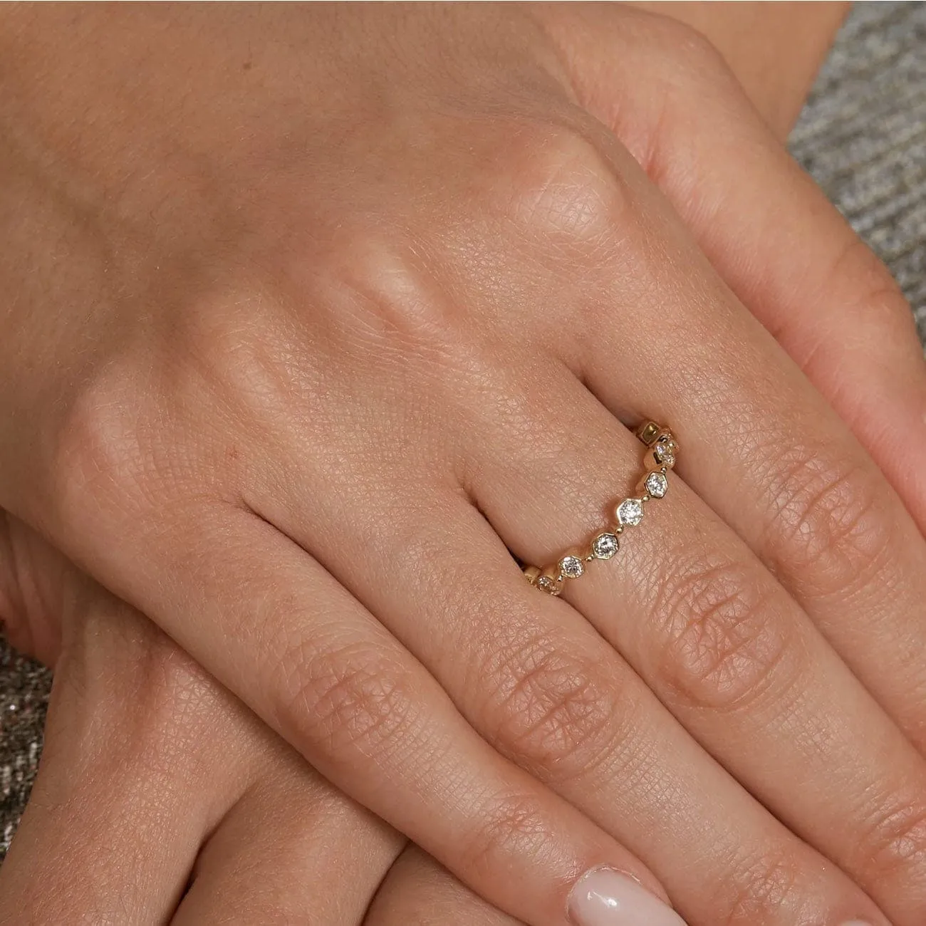 HEX DIAMOND BAND