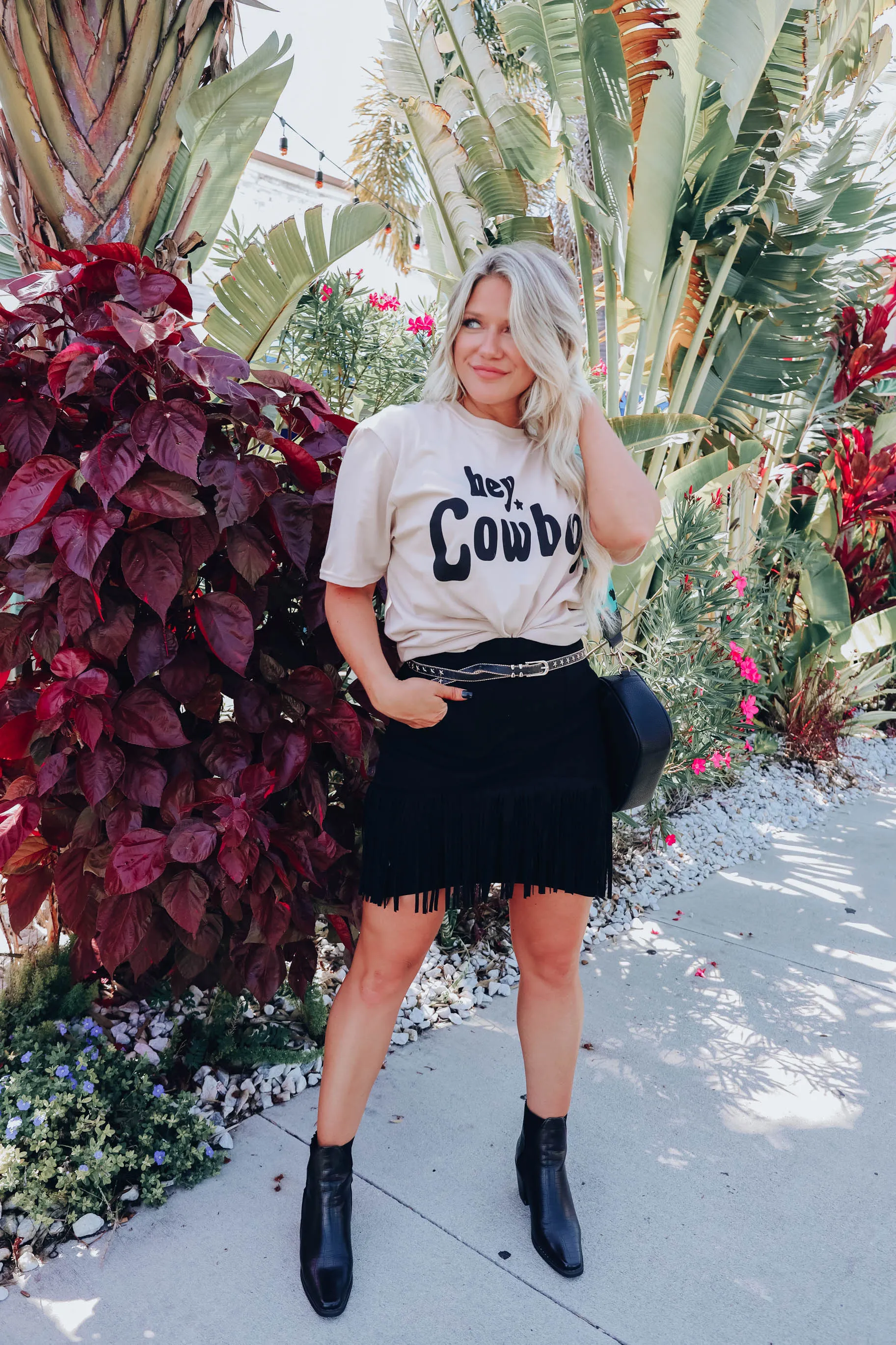 Hey Cowboy Graphic Tee