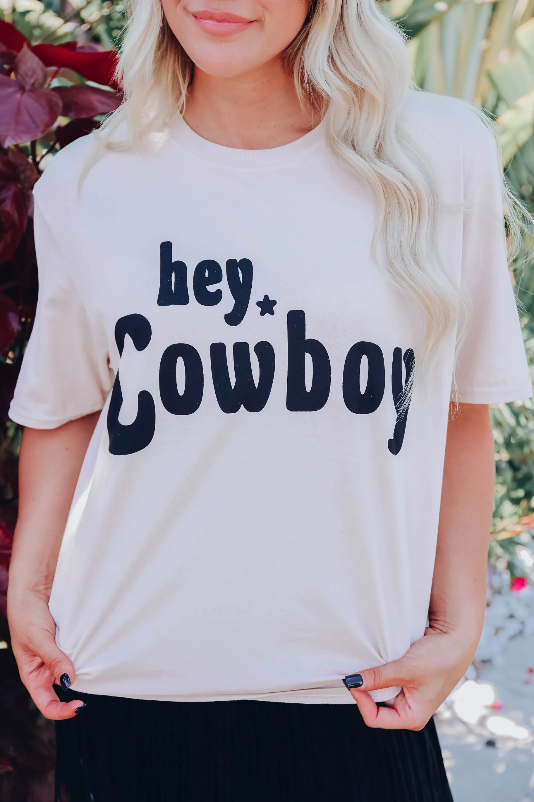 Hey Cowboy Graphic Tee