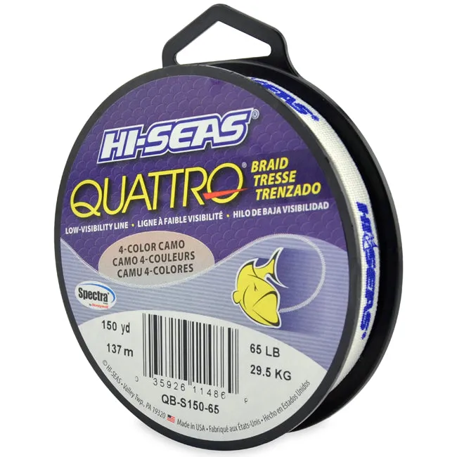 Hi-Seas Quattro 4-Colour Camo Braid
