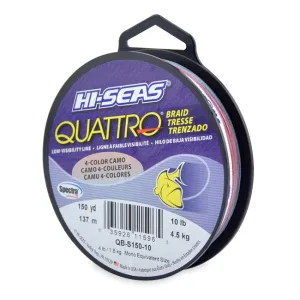 Hi-Seas Quattro 4-Colour Camo Braid