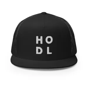 HODL Boxed Trucker Cap