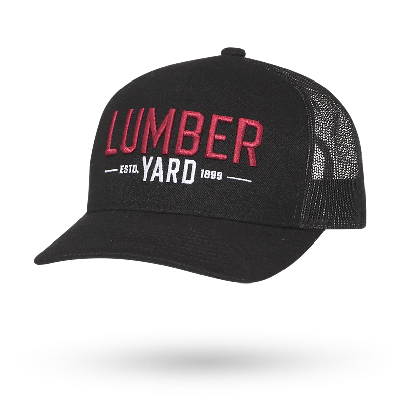 HOLIDAY LUMBER YARD MESHBACK TRUCKER HAT