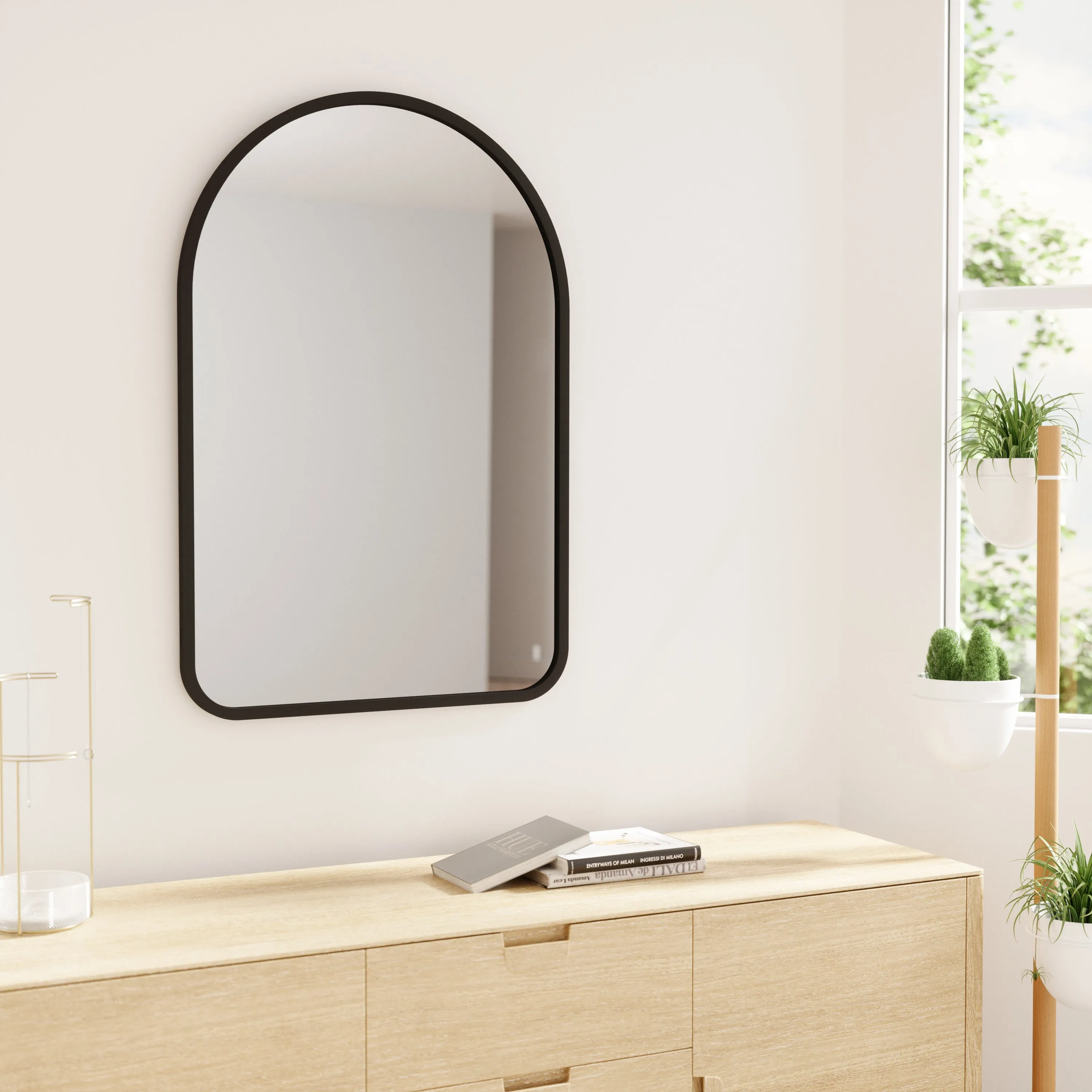 HUB ARCHED MIRROR