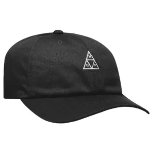HUF Triple Triangle Curved Visor Cap Black