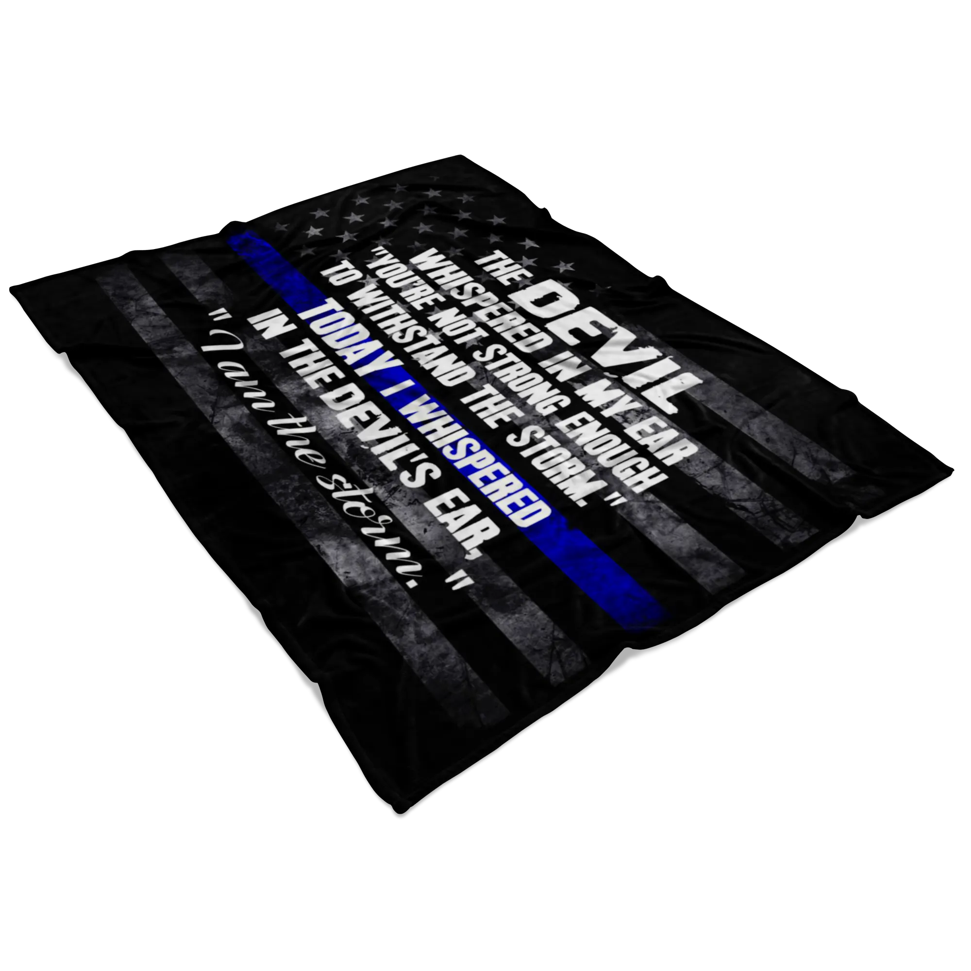 I Am The Storm TBL Fleece Blanket