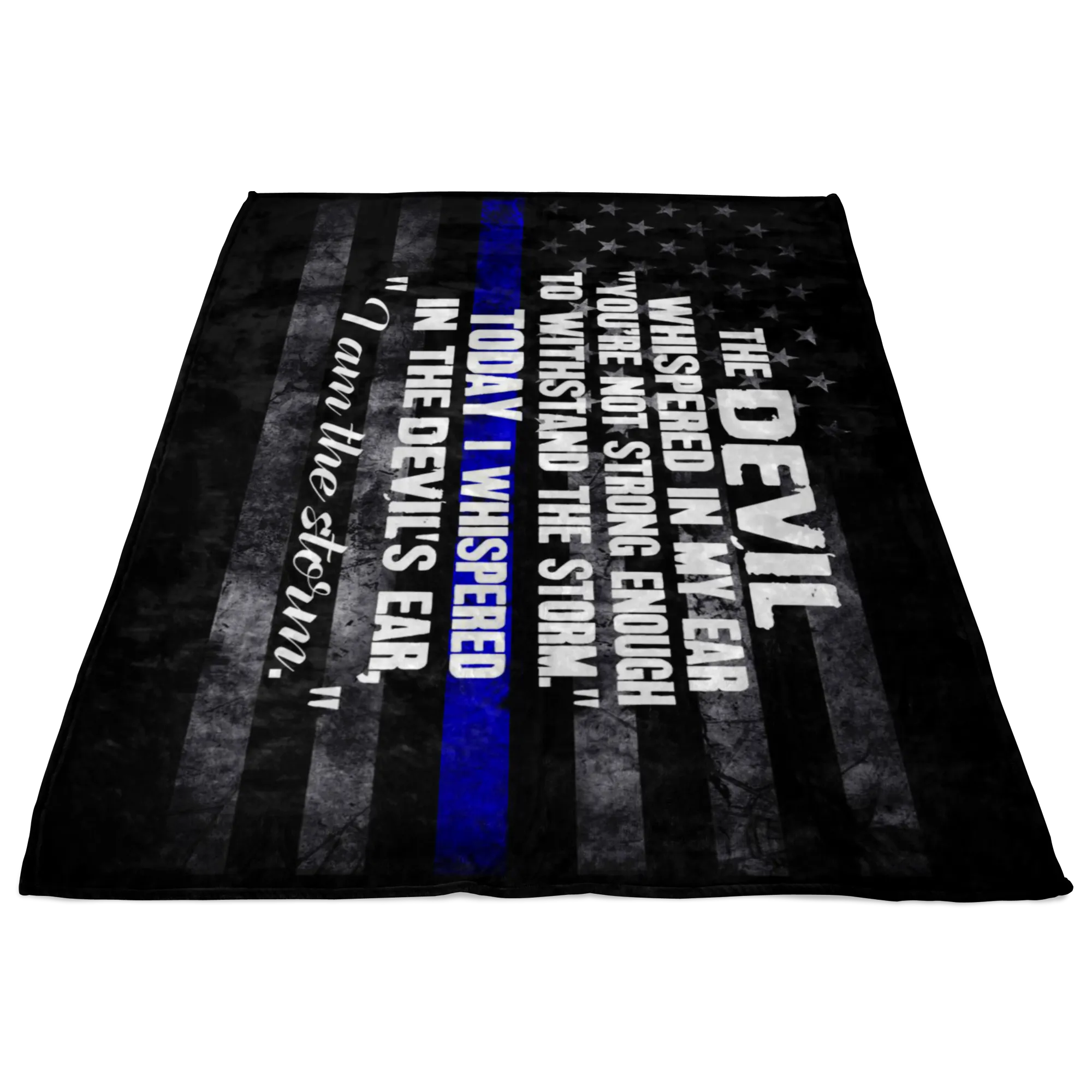 I Am The Storm TBL Fleece Blanket