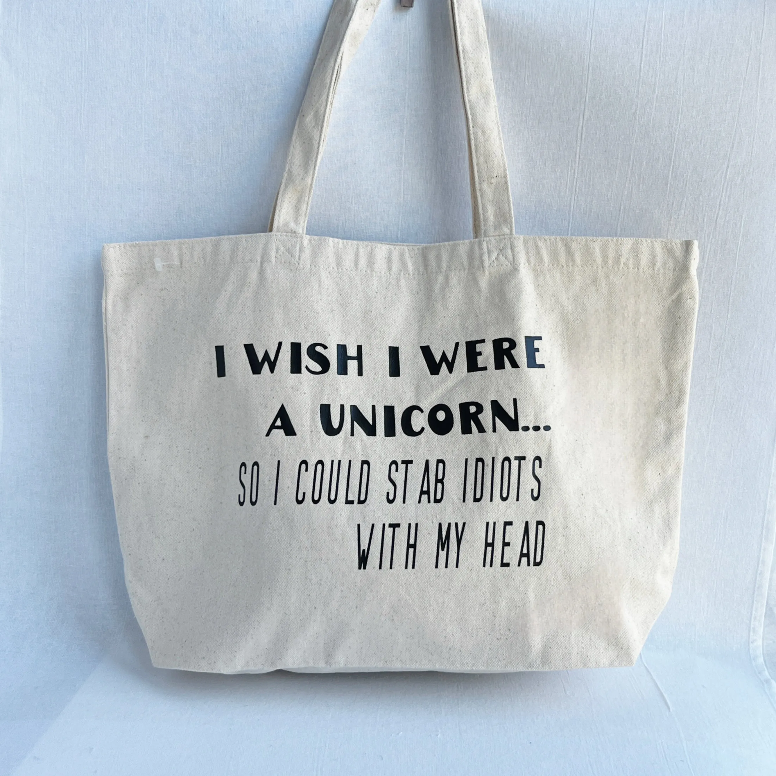 I wish I were a unicorn tote bag