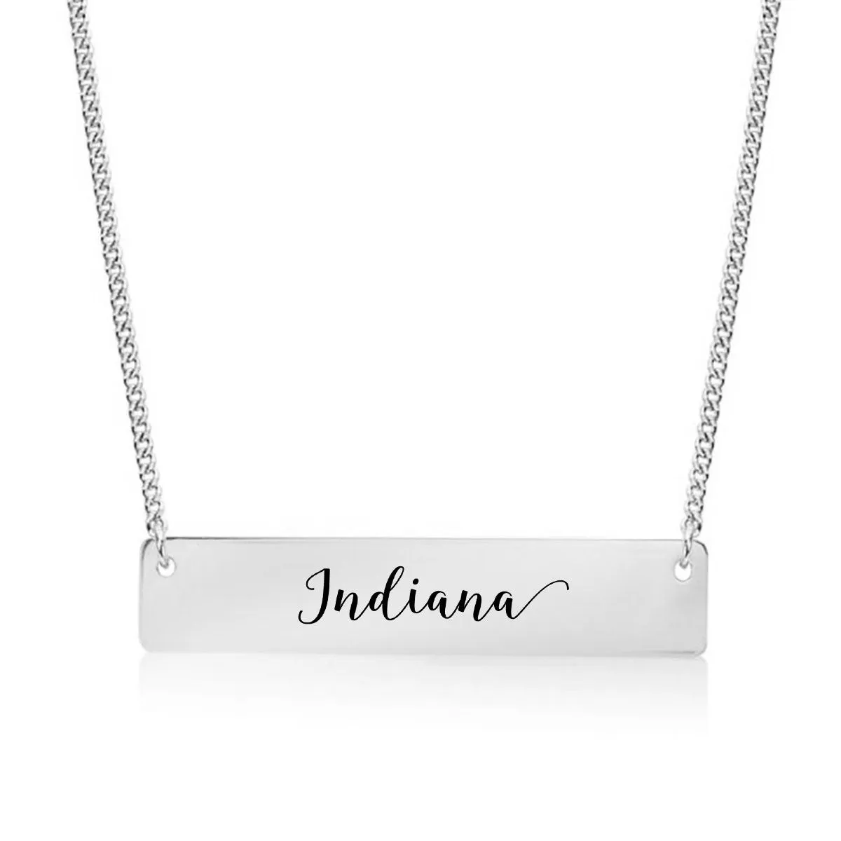 Indiana Gold / Silver Bar Necklace