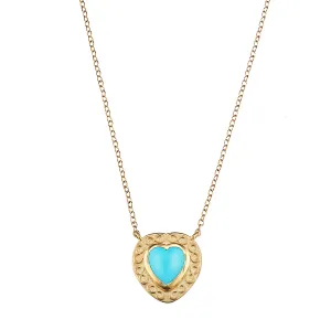 Infinity Turquoise Heart