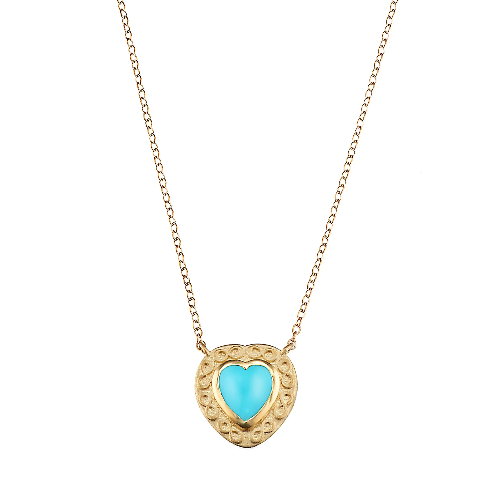 Infinity Turquoise Heart