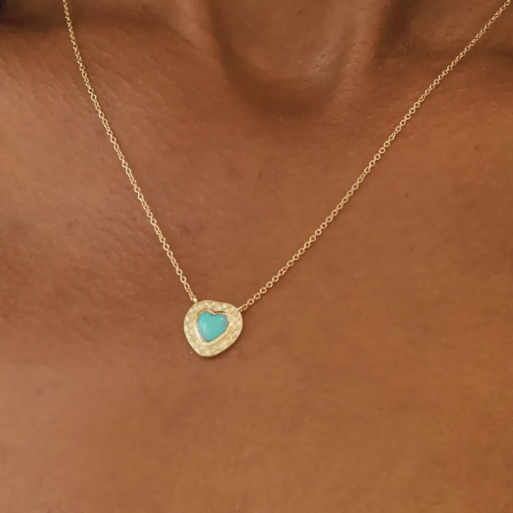 Infinity Turquoise Heart