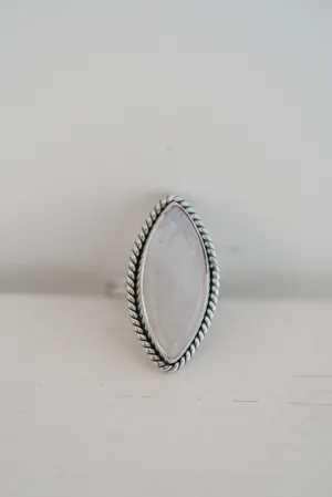 Isadora Ring | Rainbow Moonstone - FINAL SALE