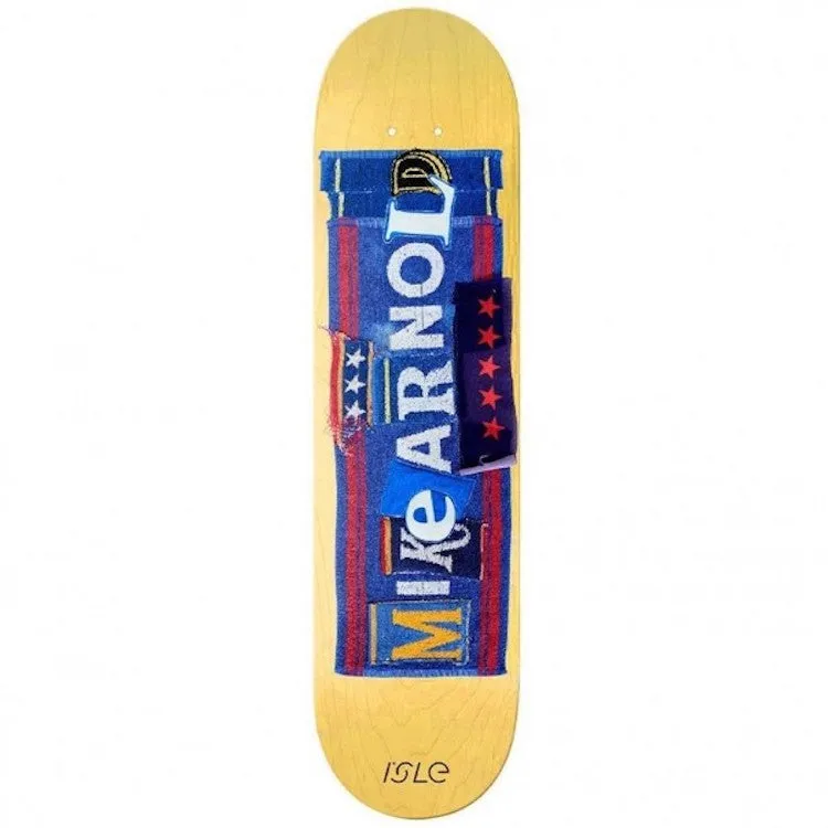Isle Skateboards Pub Series Mike Arnold Skateboard Deck 8.5"