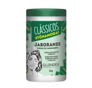 Jaborandi Strengthening Shine Thin Weak Hair Massage Cream Mask 1Kg - Gllendex