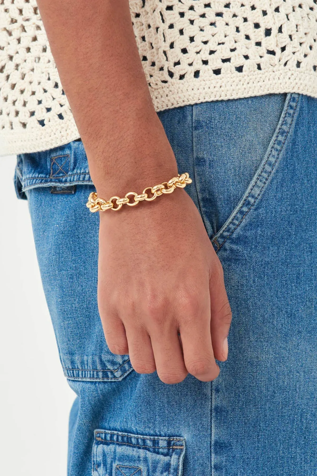 James Bracelet in Gold