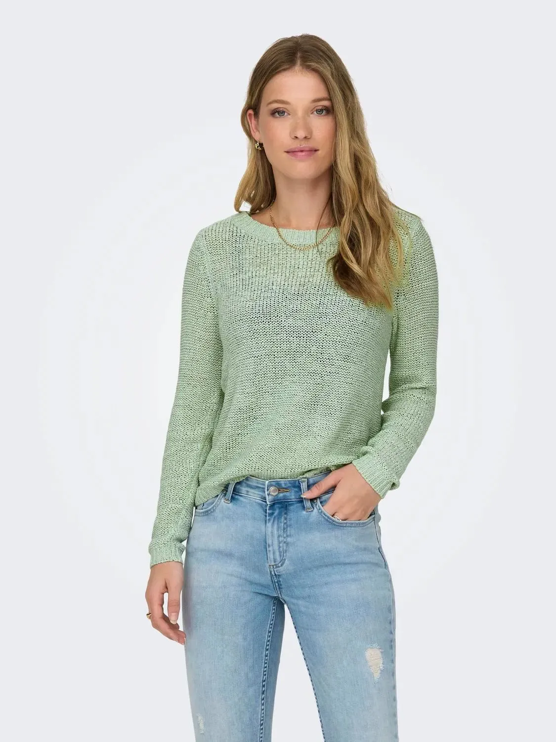 Jersey ONLY Geena Subtle Green