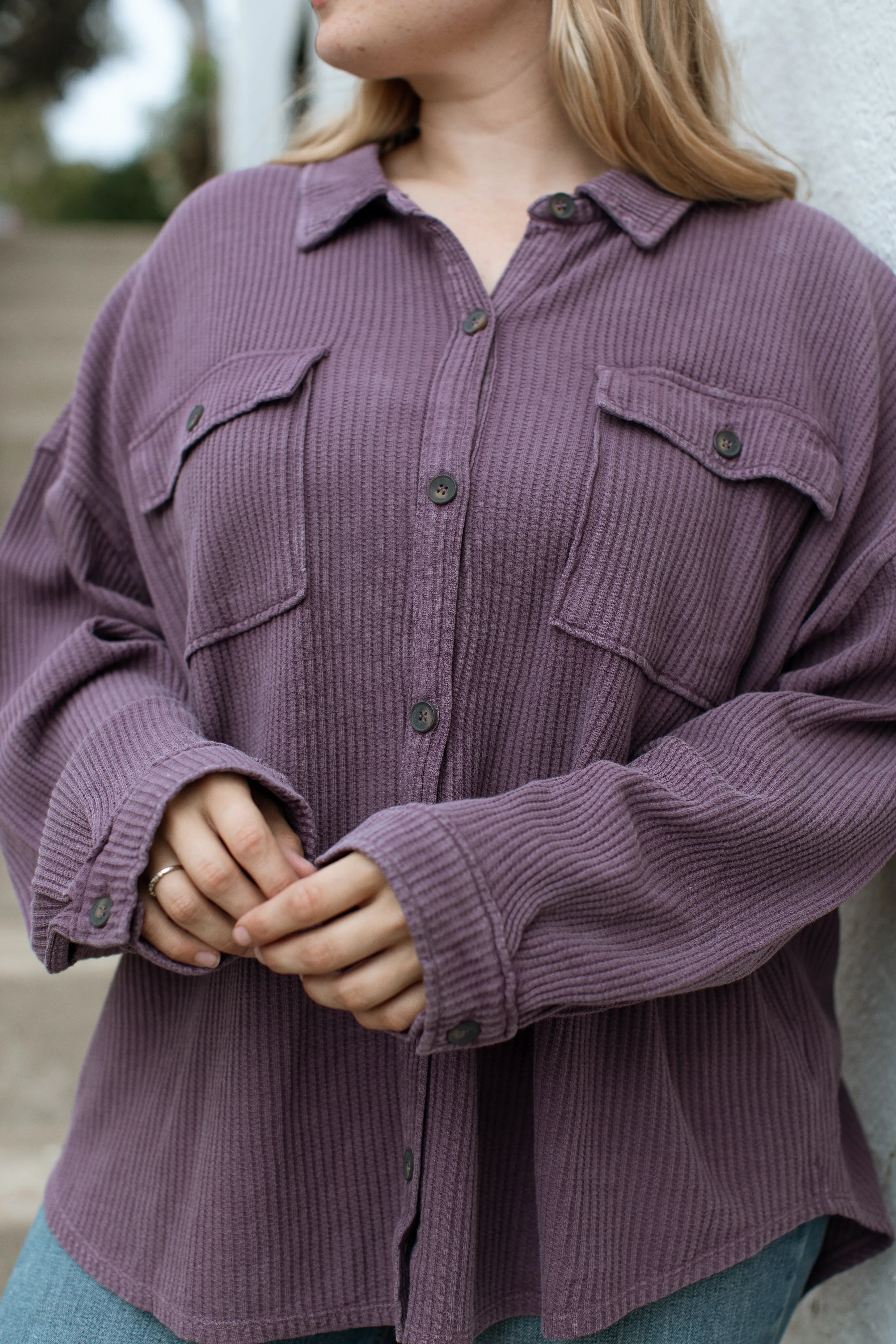 Johnson Waffle Button Down