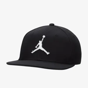 Jordan Pro Jumpman Snapback - Black/White
