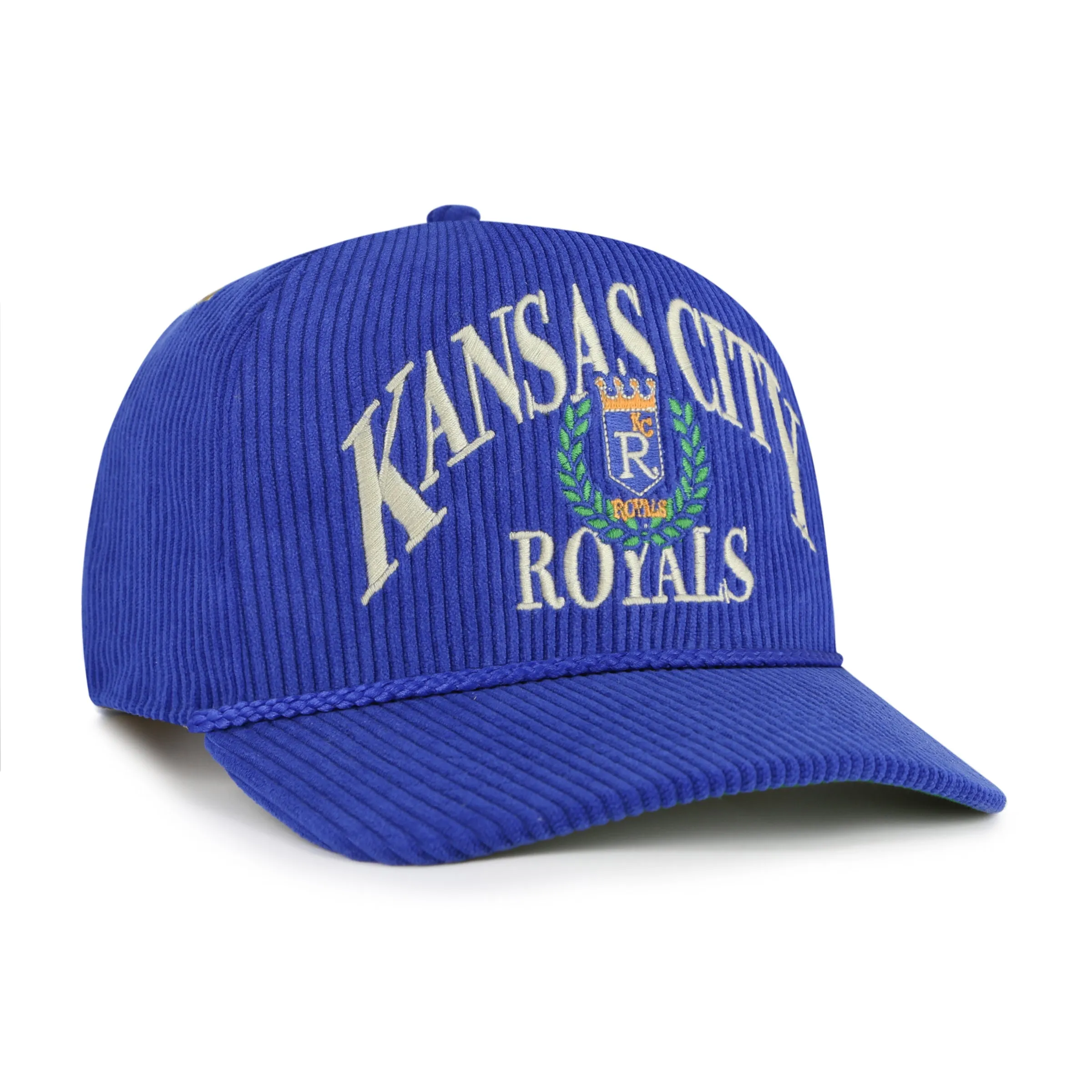 KANSAS CITY ROYALS COOPERSTOWN PITCHOUT ROPE '47 HITCH