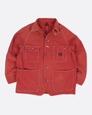 Kapital Red Canvas Cactus Coverall Jacket