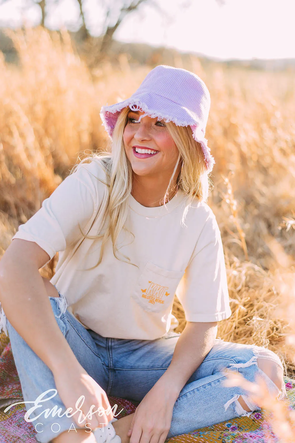 Kappa Kappa Gamma Big Little Reveal Butterfly Tee