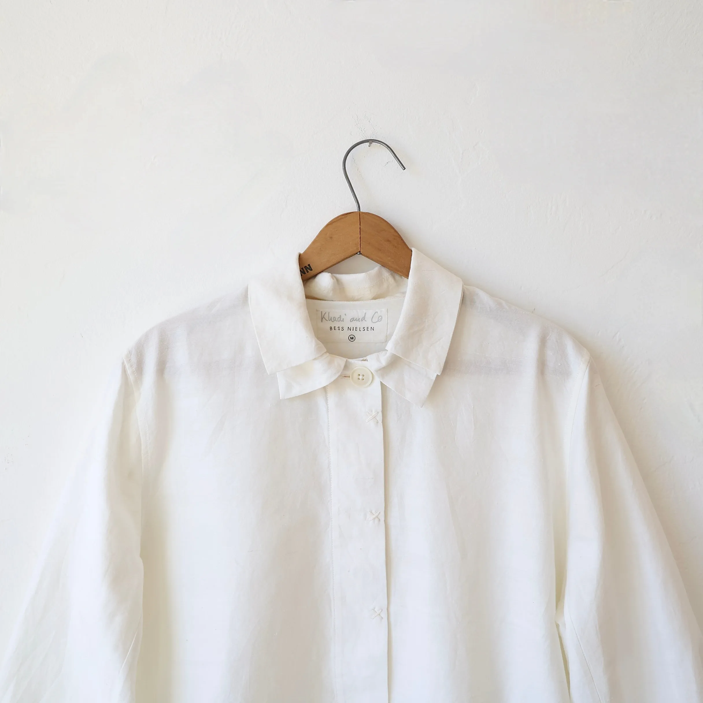 Khadi and Co. Silk/Cotton Maple Shirt - Natural