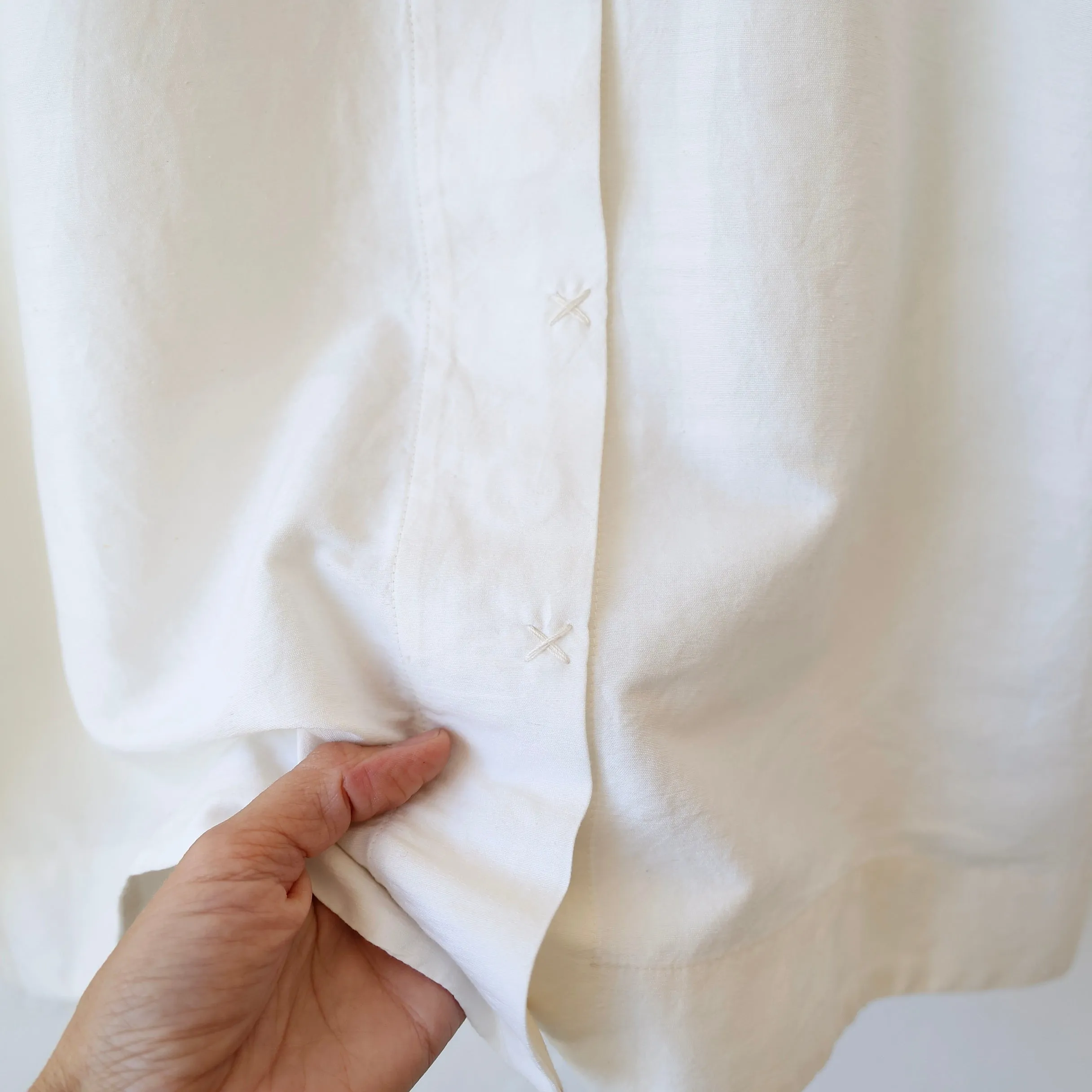 Khadi and Co. Silk/Cotton Maple Shirt - Natural