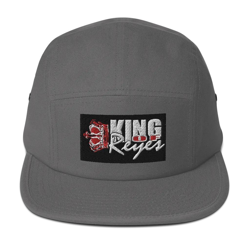 King of Reyes Grey 5 Panel Hat