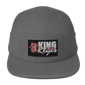 King of Reyes Grey 5 Panel Hat