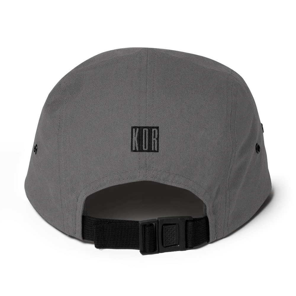 King of Reyes Grey 5 Panel Hat