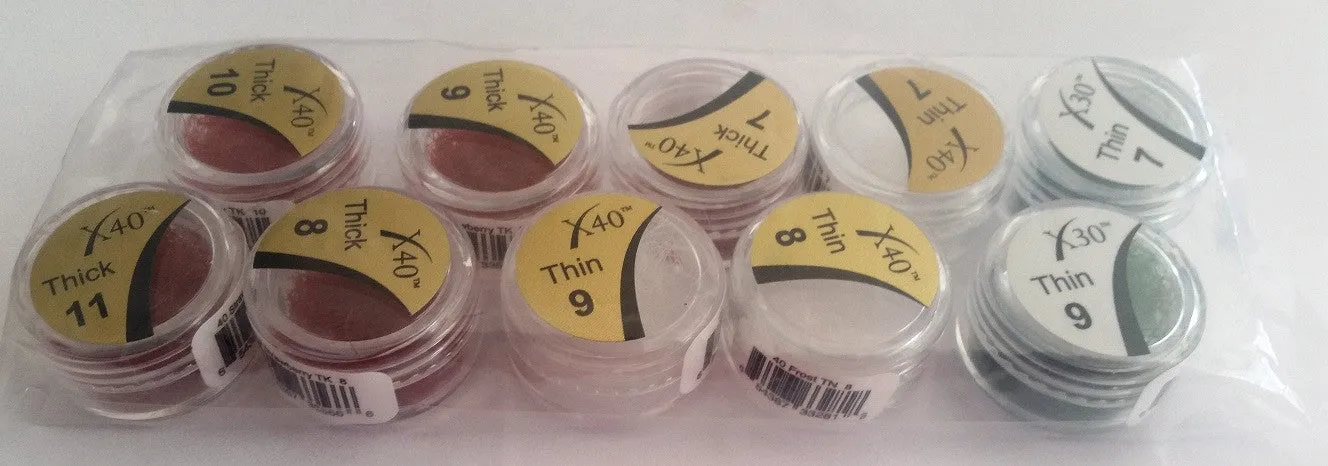 Kit Ciglia colorate in vasetto