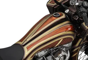 Klock Werks KW05-01-0861 Custom Metal Dash - Long - E-Coated