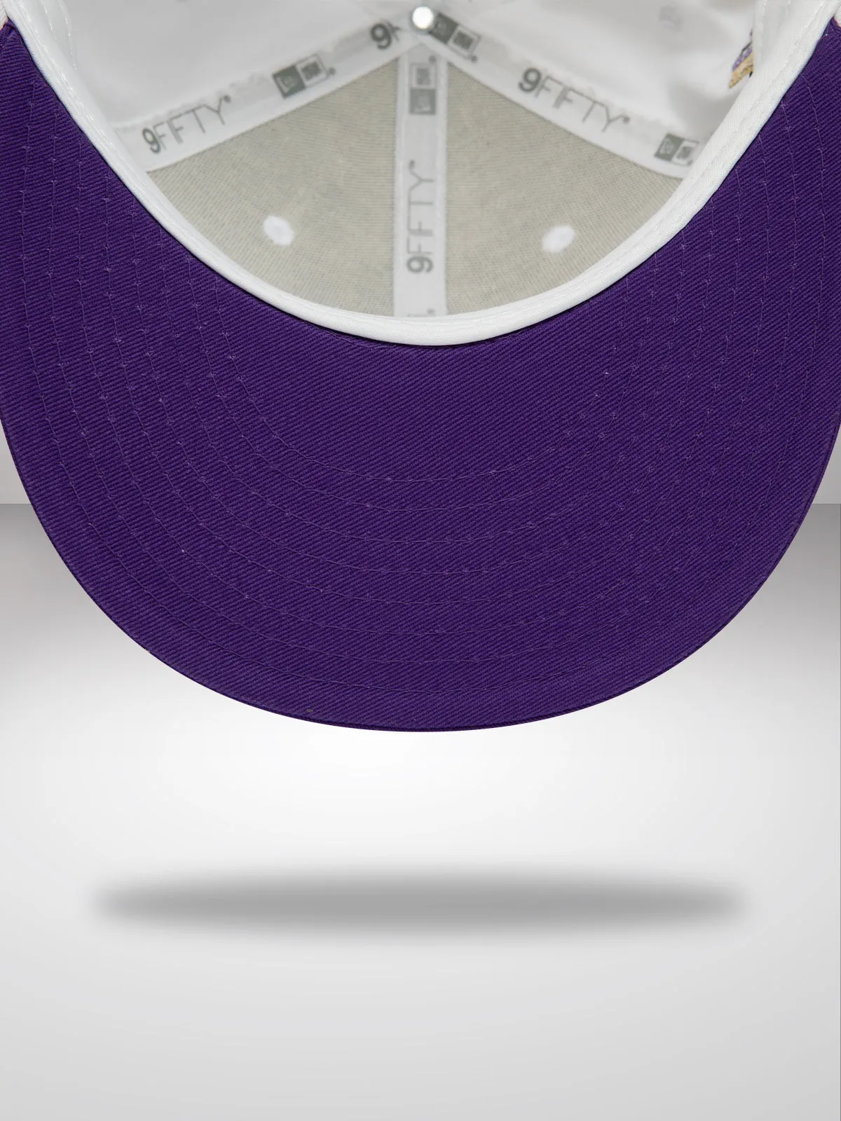 LA Lakers White Crown Team White 9FIFTY Snapback Cap
