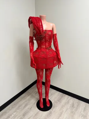 Lace Structured Mini