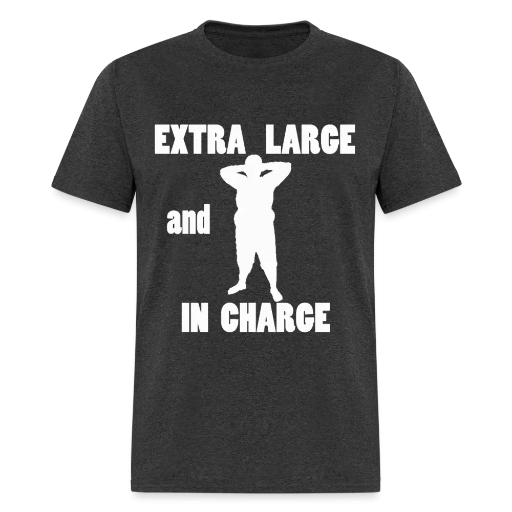Large and In Charge Tee White Image (Up to 6xl)