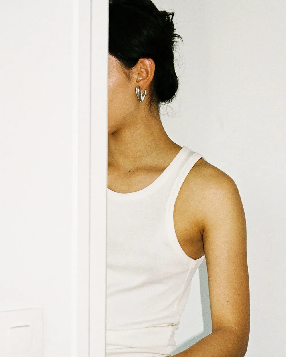 Large Heart Hoops
