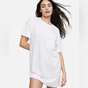 LAST ONE! NWT Mate The Label True White Tencel &amp; Organic Cotton Sleep Dress