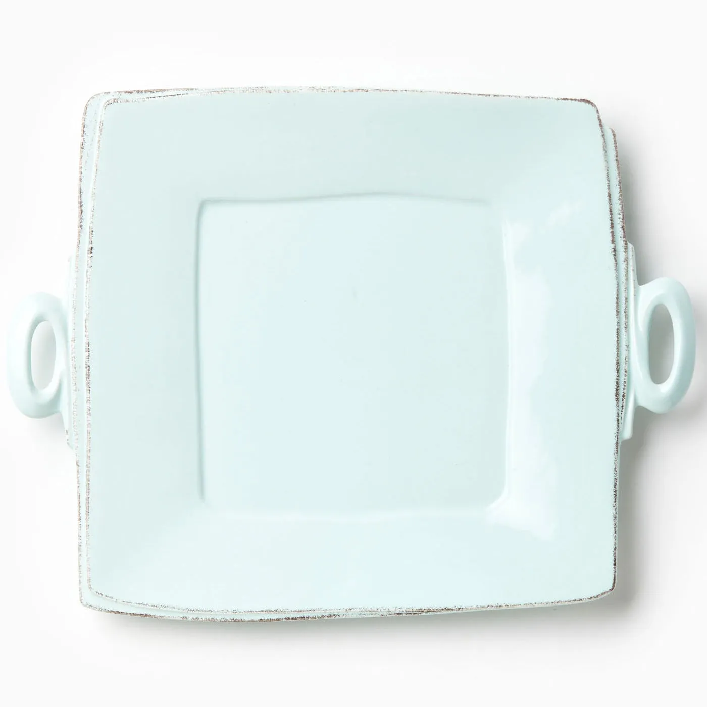 Lastra Handled Square Platter