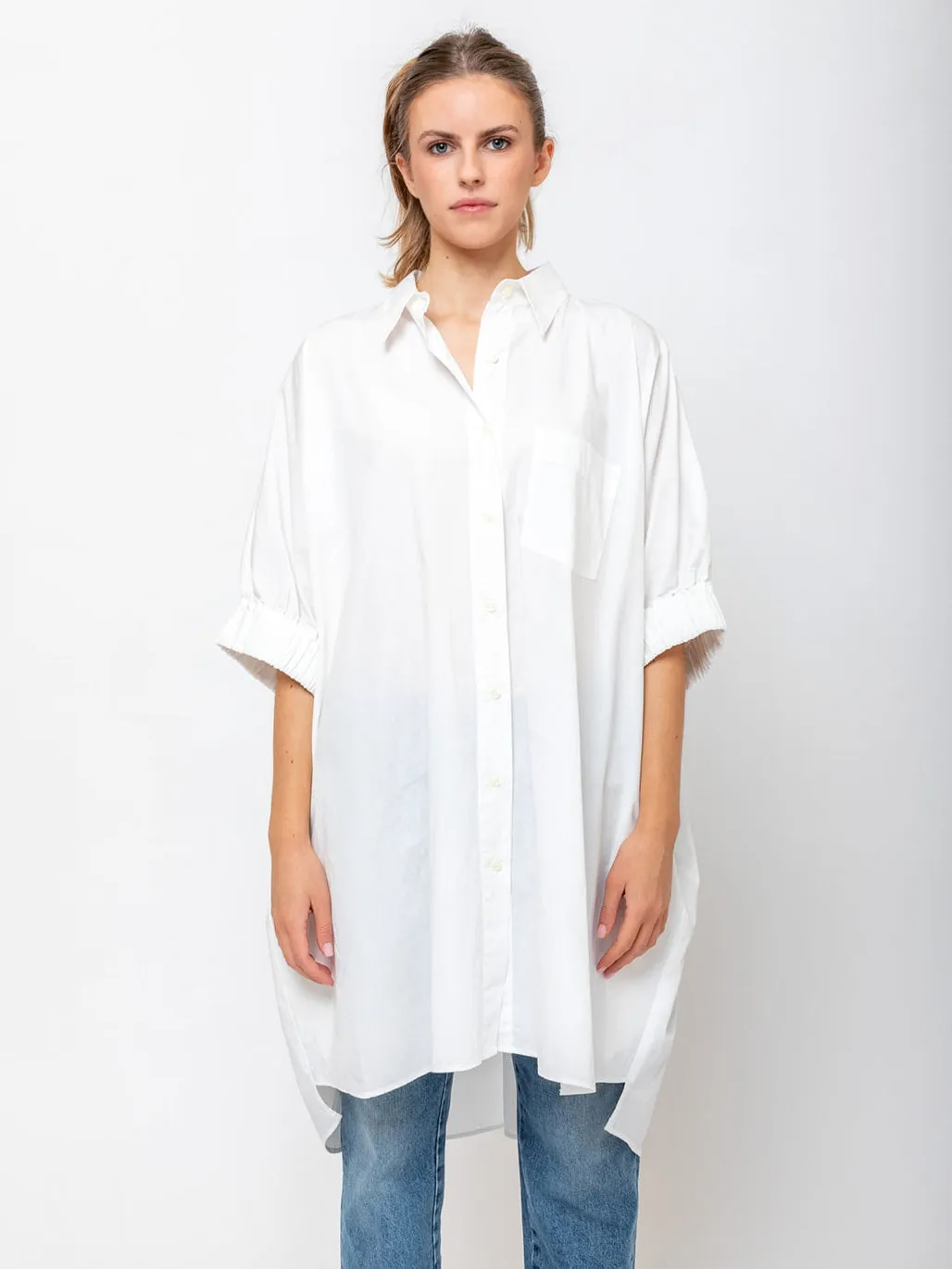 Le Shirt - White Poplin