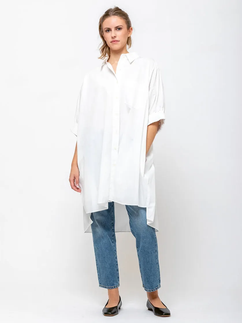 Le Shirt - White Poplin