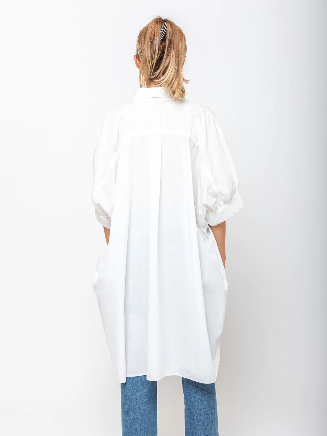 Le Shirt - White Poplin